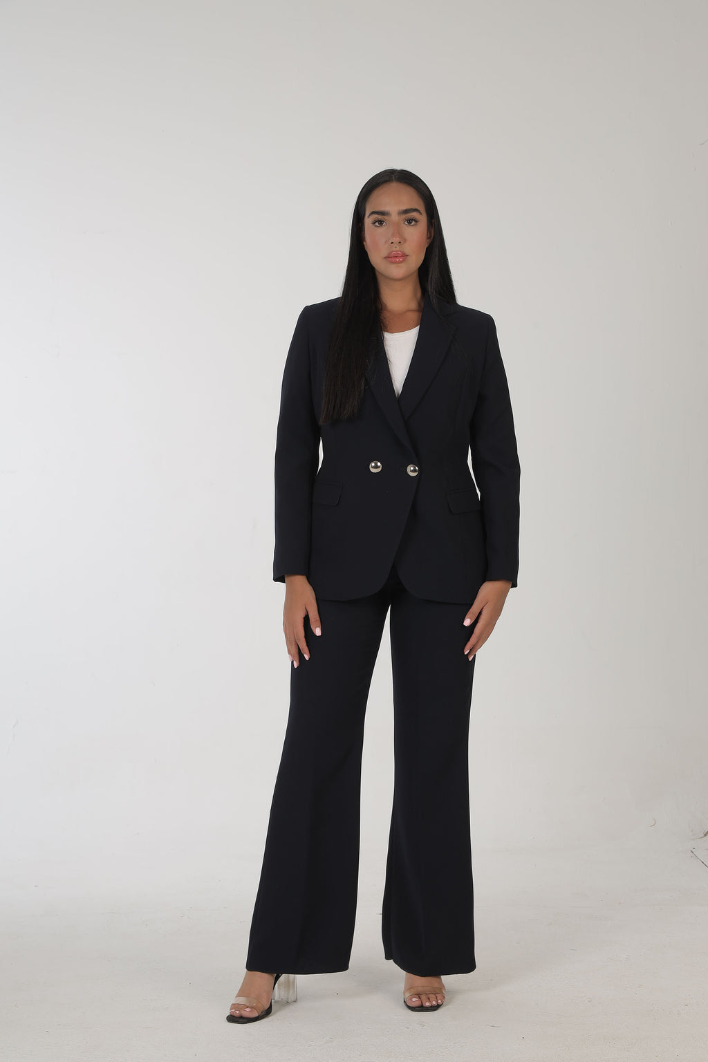 Navy Suit - "Midnight Authority"