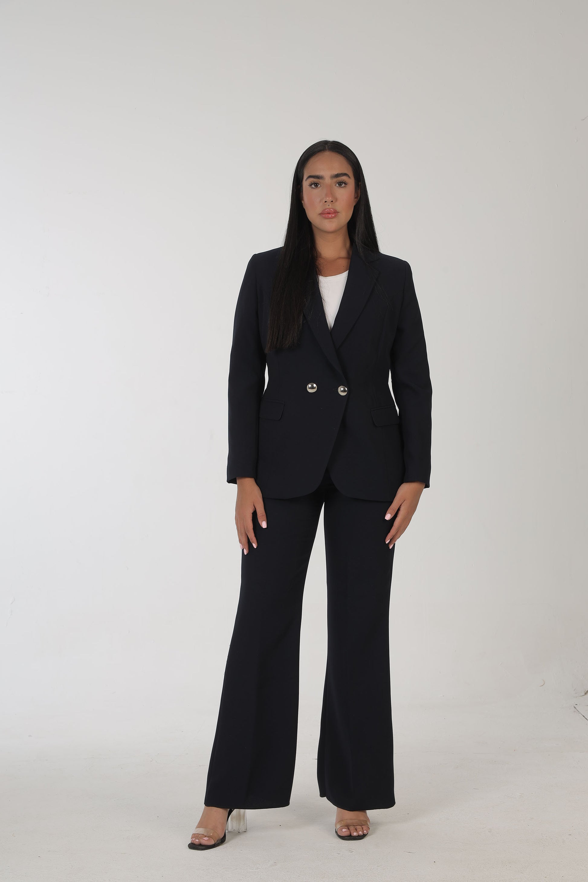 Navy Suit - "Midnight Authority"