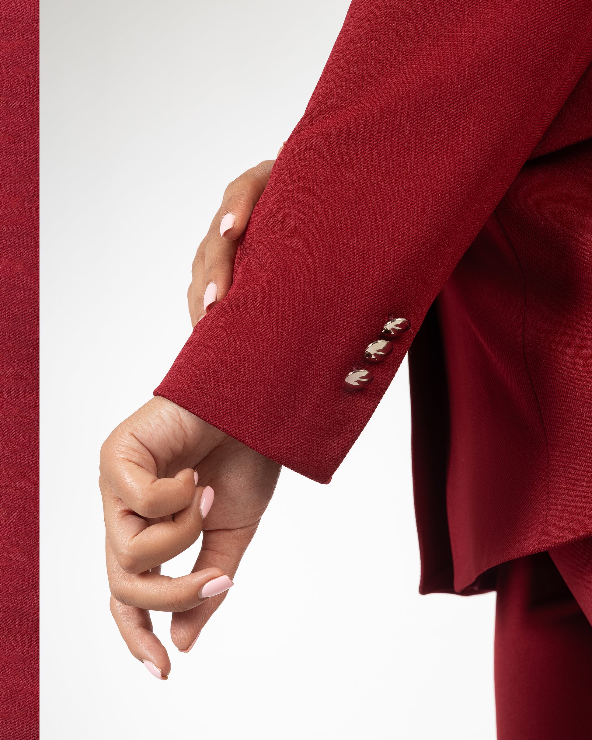 Burgundy Blazer