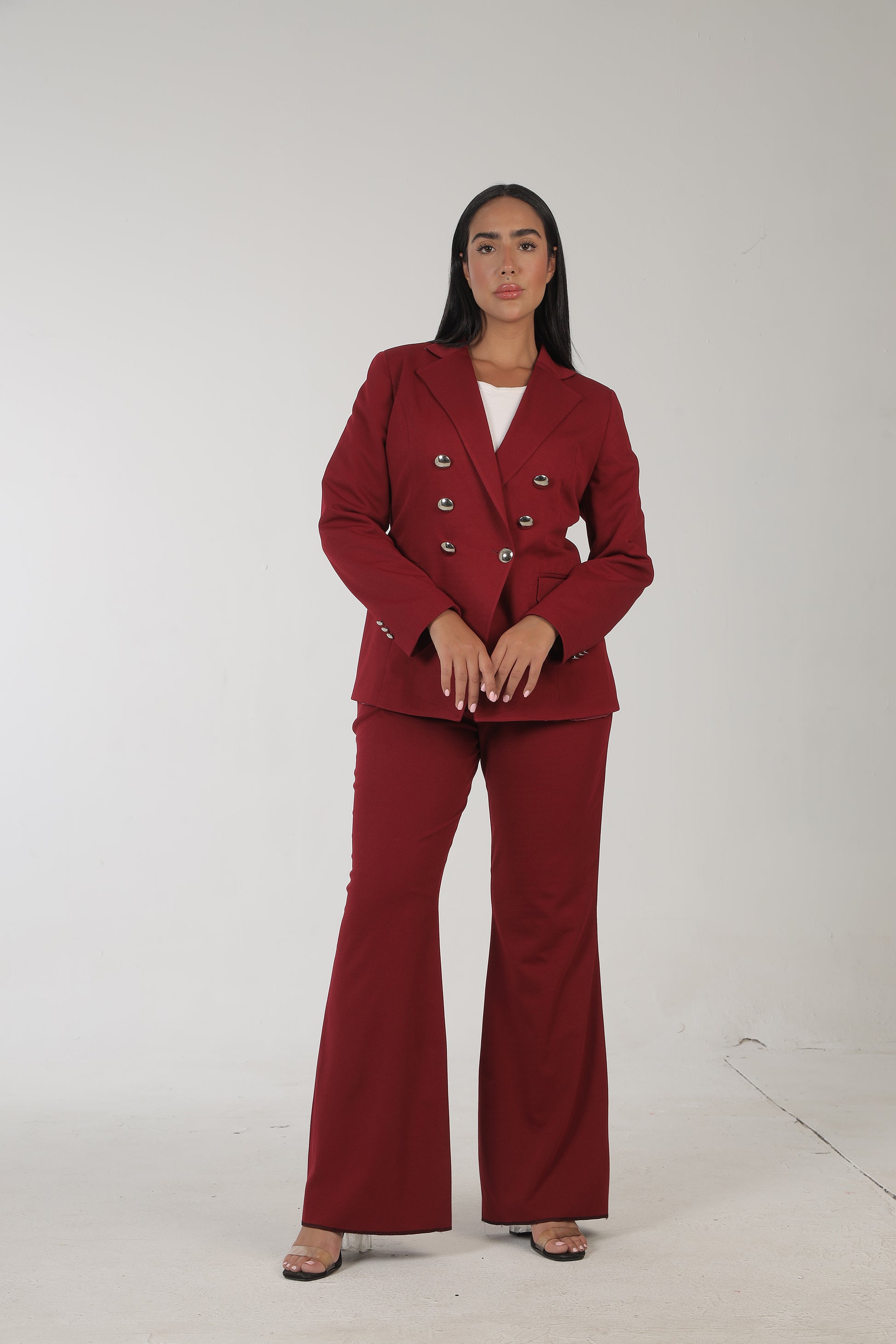 Burgundy Suit "Royal Ember"